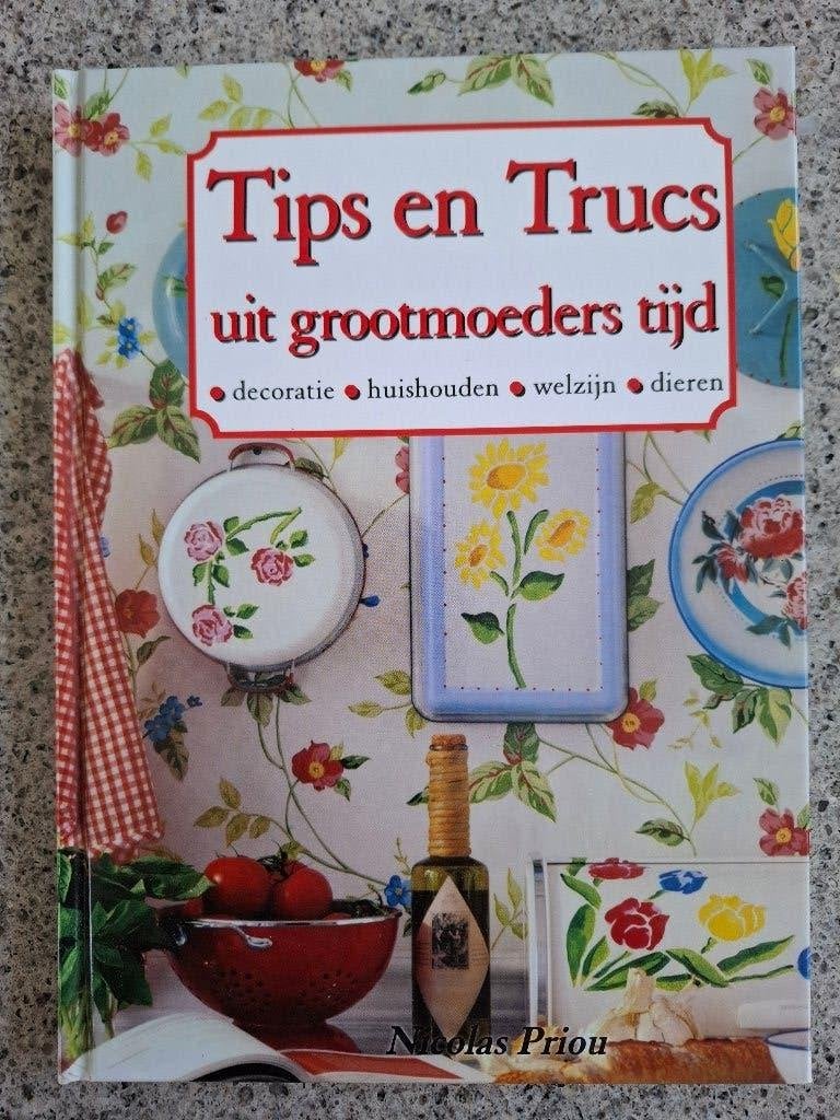 TIPS EN TRUCS UIT GROOTMOEDERS TIJD, NICOLAS PRIOU, Ophalen of Verzenden, Zo goed als nieuw, Overige onderwerpen