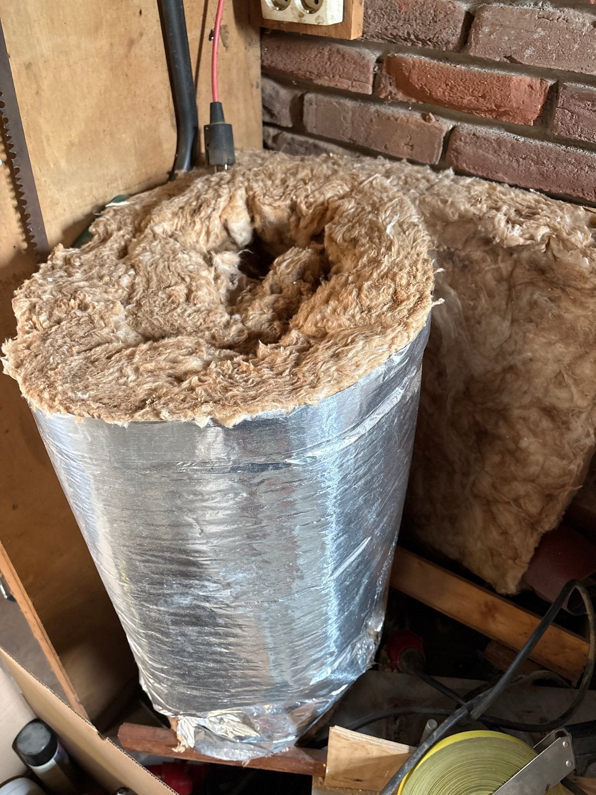 Isolatie materiaal, Doe-het-zelf en Verbouw, Ophalen, 12 cm of meer, Nieuw, 5 tot 10 m²