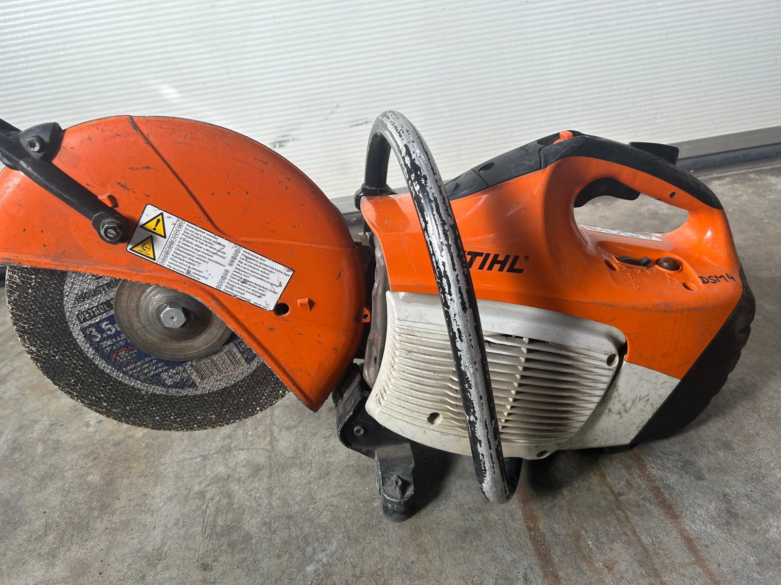 Foto 5 van Stihl TS410 doorslijper bandenzaag