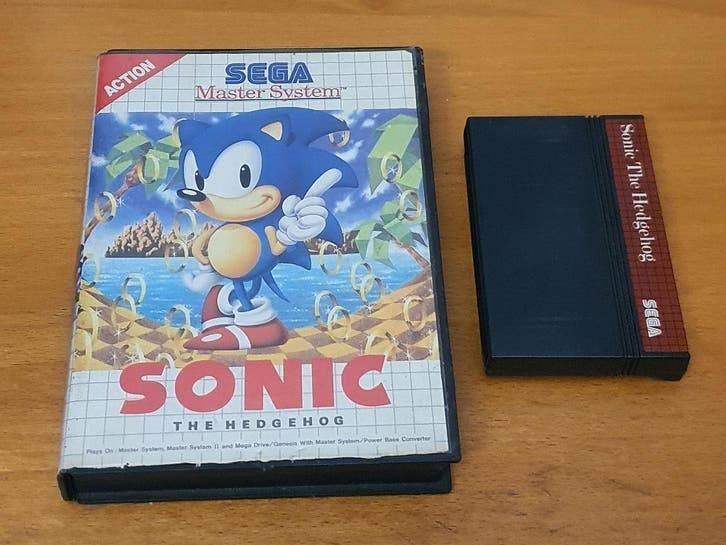 Sonic the Hedgehog Sega Master System, Spelcomputers en Games, Avontuur en Actie, Gebruikt, 1 speler, Ophalen of Verzenden