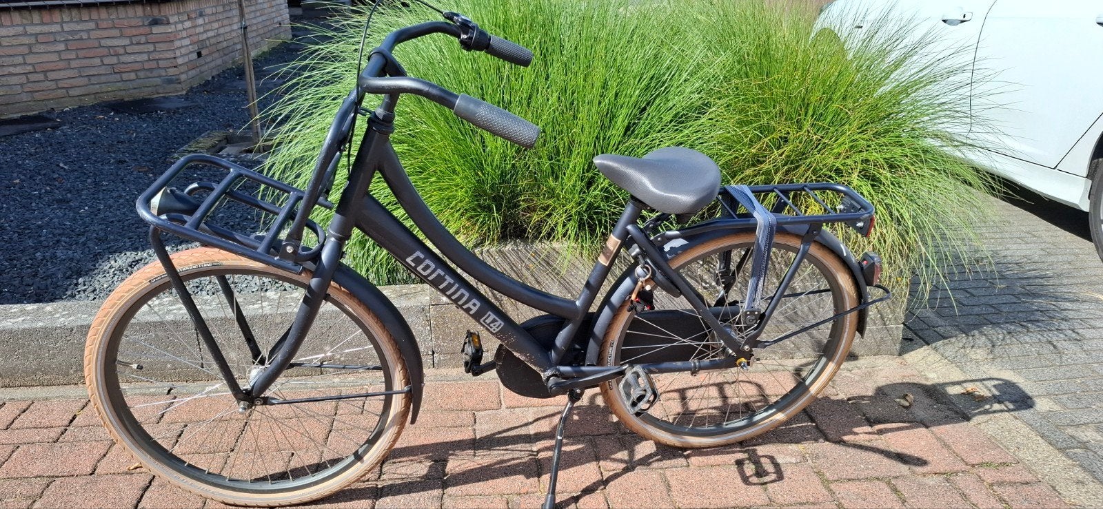 Cortina U4 Transportfiets Dames - 3 versnellingen 24 inch, Terugtraprem, Versnellingen, Ophalen, Overige merken
