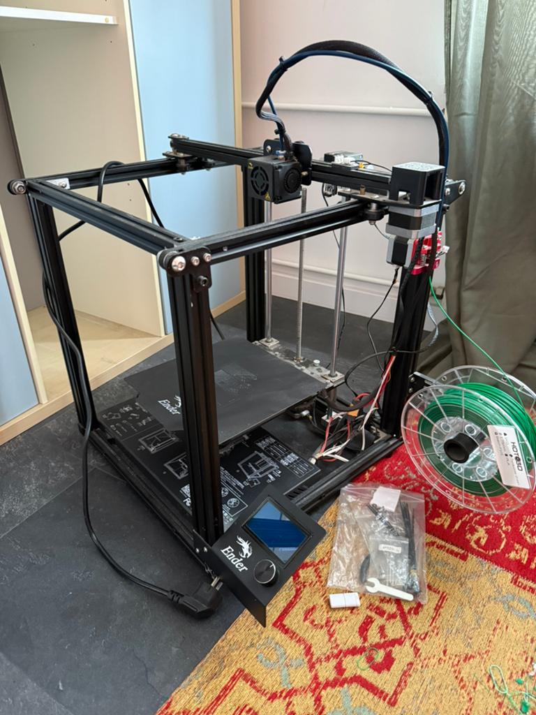 Creality Ender-5 Pro 3D-printer met filament & accessoires, Computers en Software, Ophalen, Gebruikt, Filament