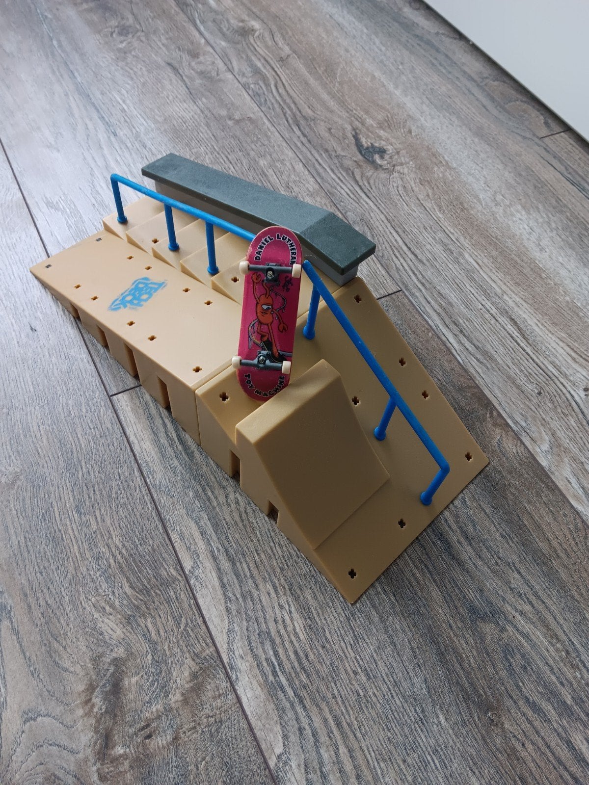 Tech Deck Fingerboard Skateboard met Skatepark, Ophalen of Verzenden, Gebruikt, Jongen of Meisje