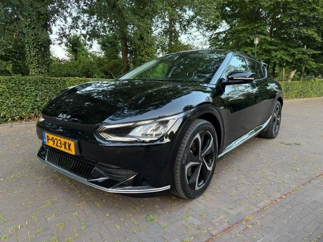 Kia Ev6 Plus 77.4 kWh SOH 100%/Acarplay/Led/Navi/Leer/Fabrie, Auto's, Automaat, 228 pk, Achterwielaandrijving, Gebruikt