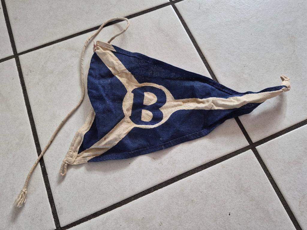 Brasem vlag, Ophalen of Verzenden, Gebruikt, Overige typen, Minder dan 15 m²