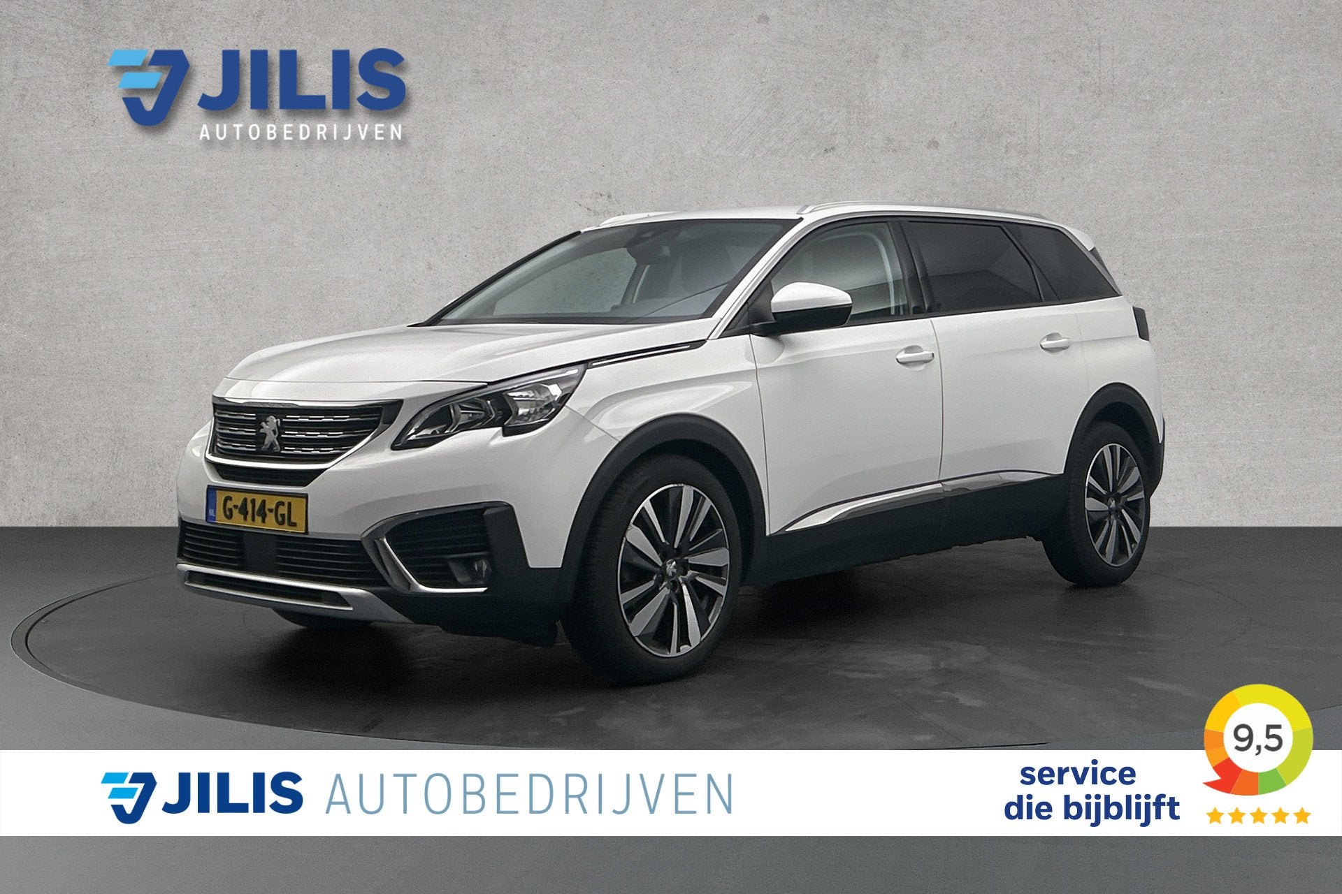 Peugeot 5008 1.2 PureTech Allure | Half leder | Apple Carpla, Auto's, Voorwielaandrijving, 1280 kg, Gebruikt, Met garantie (alle)