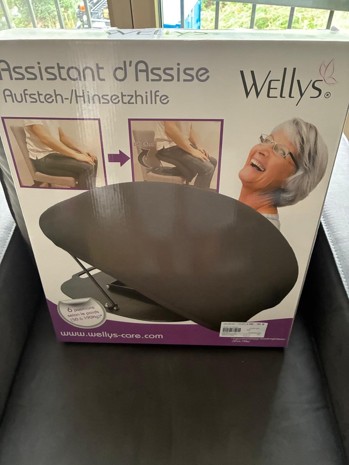 Wellys - Sta-op-zitting - NIEUW, Ophalen, Nieuw, Zwart, Eén