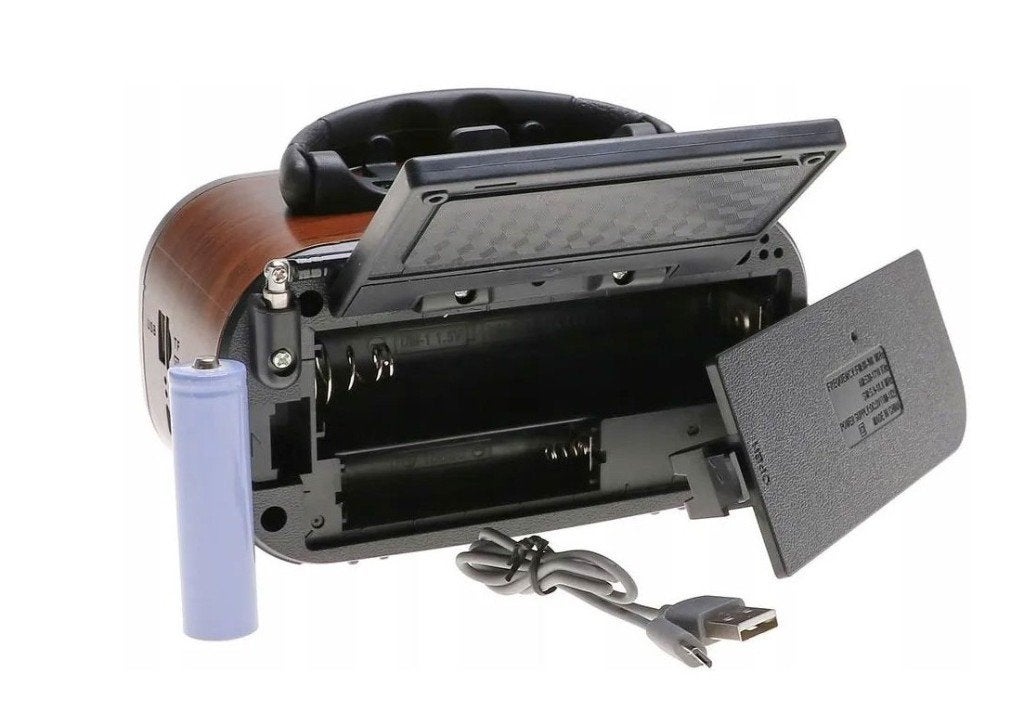 Noodradio Op Zonneenergie Bluetooth, Powerbank, Radio, Nieuw, Ophalen of Verzenden, Radio@radio.com