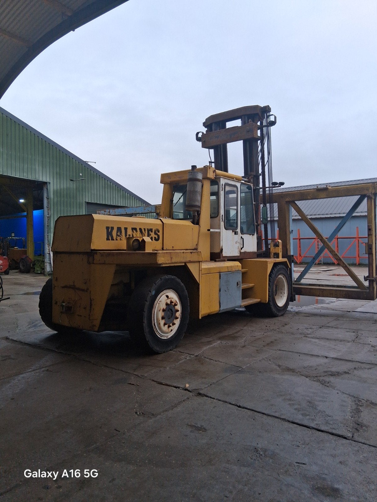 2 kaldness heftrucks  16 ton 120, Ophalen, Diesel, Heftruck