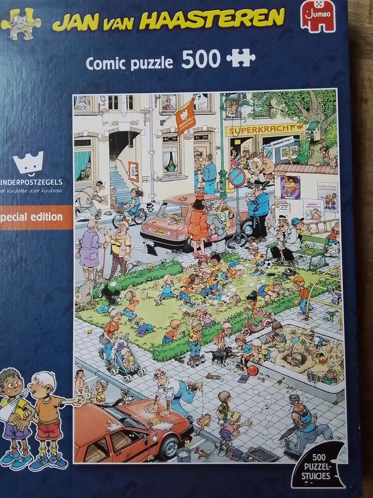 Jan van haasteren puzzel, Ophalen, 500 t/m 1500 stukjes, Zo goed als nieuw