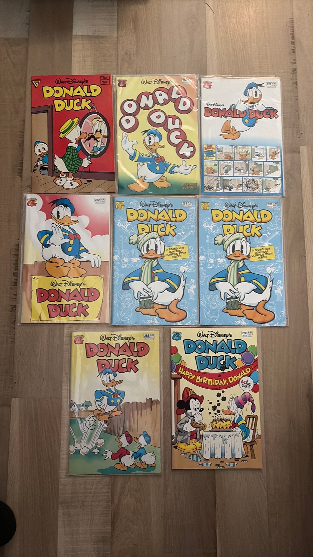 Donald Duck Amerikaans Gladstone diverse nummers, Meerdere comics, Ophalen of Verzenden, Zo goed als nieuw, Europa