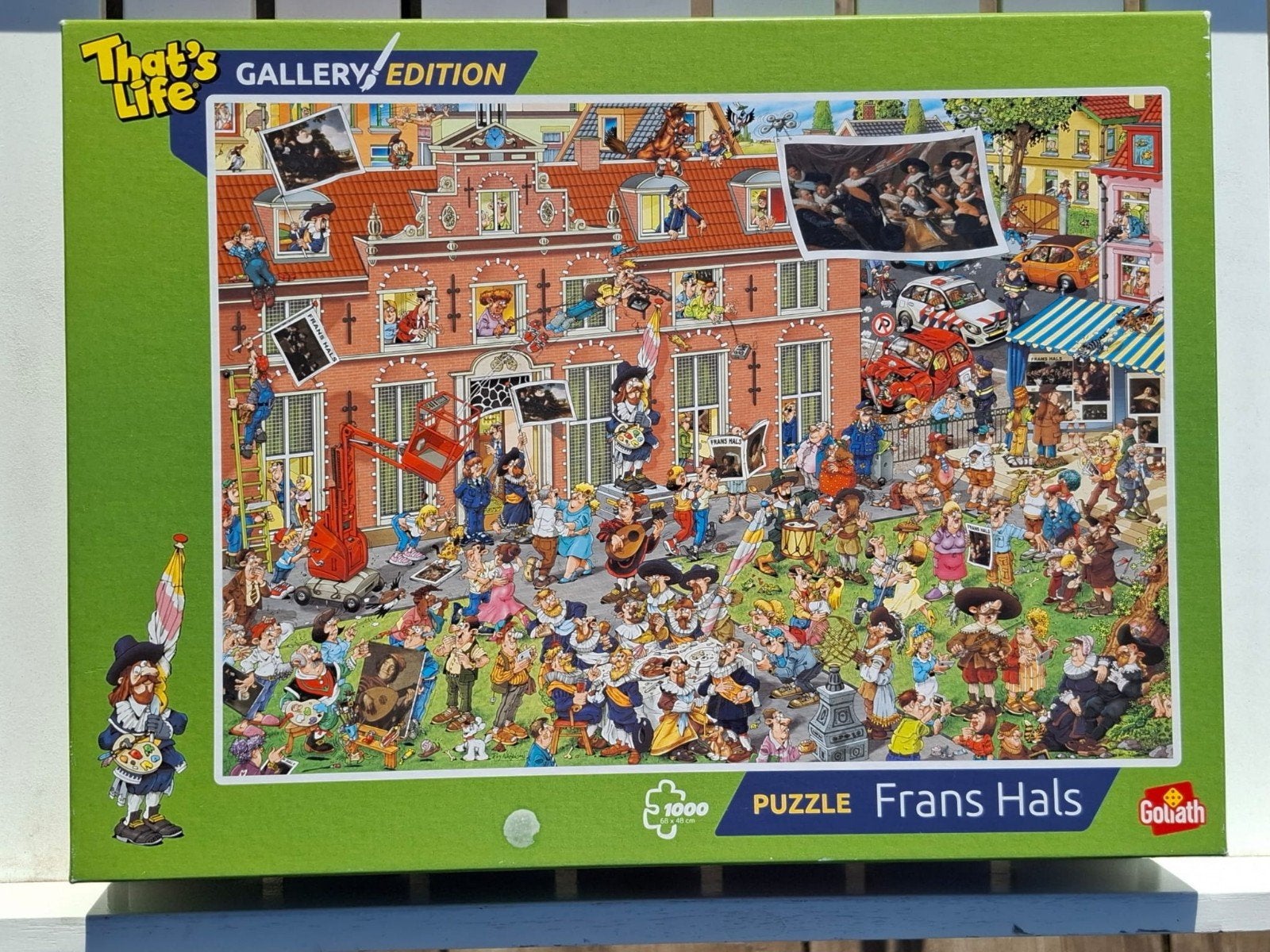 That's Life puzzel Frans Hals, 1000 stukjes, Ophalen, 500 t/m 1500 stukjes, Zo goed als nieuw, Legpuzzel