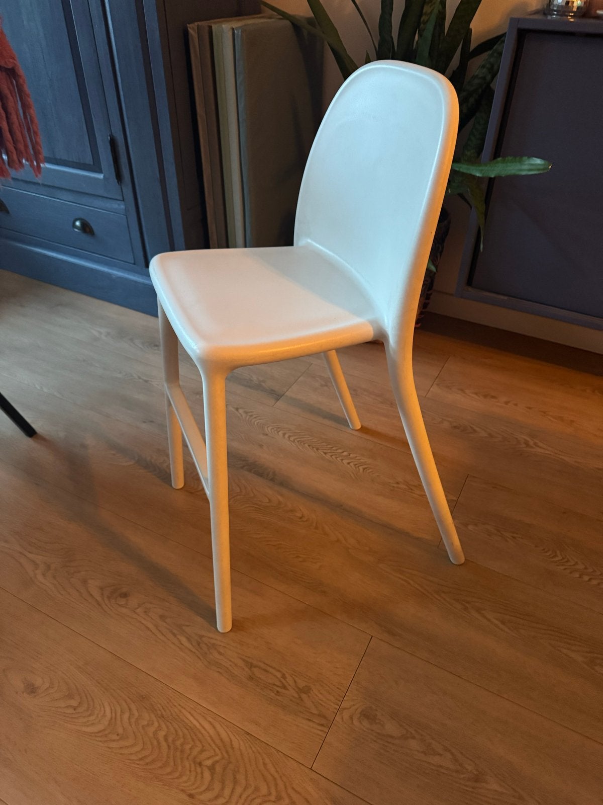 Ikea Urban kinderstoel - kunststof barkruk, Ophalen, Kunststof, Gebruikt, Met voetsteun