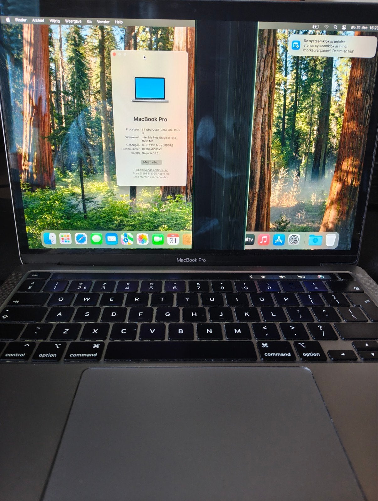 Foto 3 van MacBook Pro - scherm defect