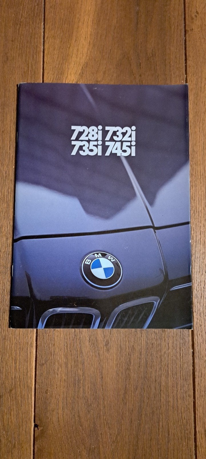 bmw 7 serie brochure 1981, Ophalen of Verzenden, Zo goed als nieuw, BMW