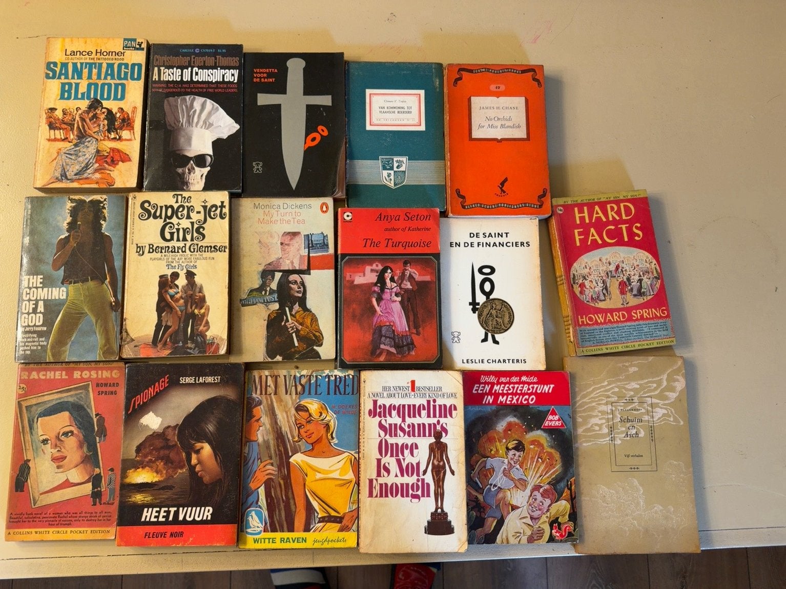 Diverse oude boeken, Boeken, Ophalen, Gelezen
