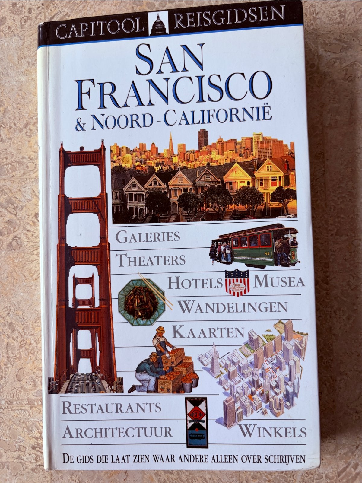 Capitool Reisgids San Francisco & Noord-Californië, Capitool, Ophalen of Verzenden, Zo goed als nieuw, Reisgids of -boek