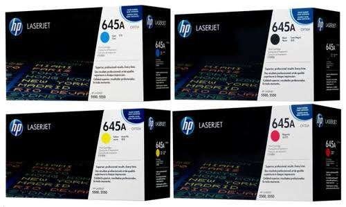 Te Koop : HP 645A tonercartridges, Ophalen of Verzenden, Nieuw, Toner, HP (ORIGINEEL)