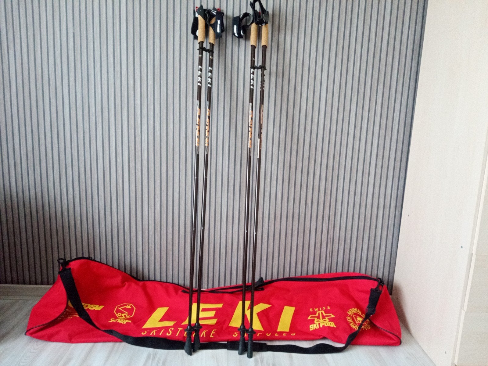 Leki Nordic Walking stokken 2 paar, Sport en Fitness, Ophalen, Wandelstok