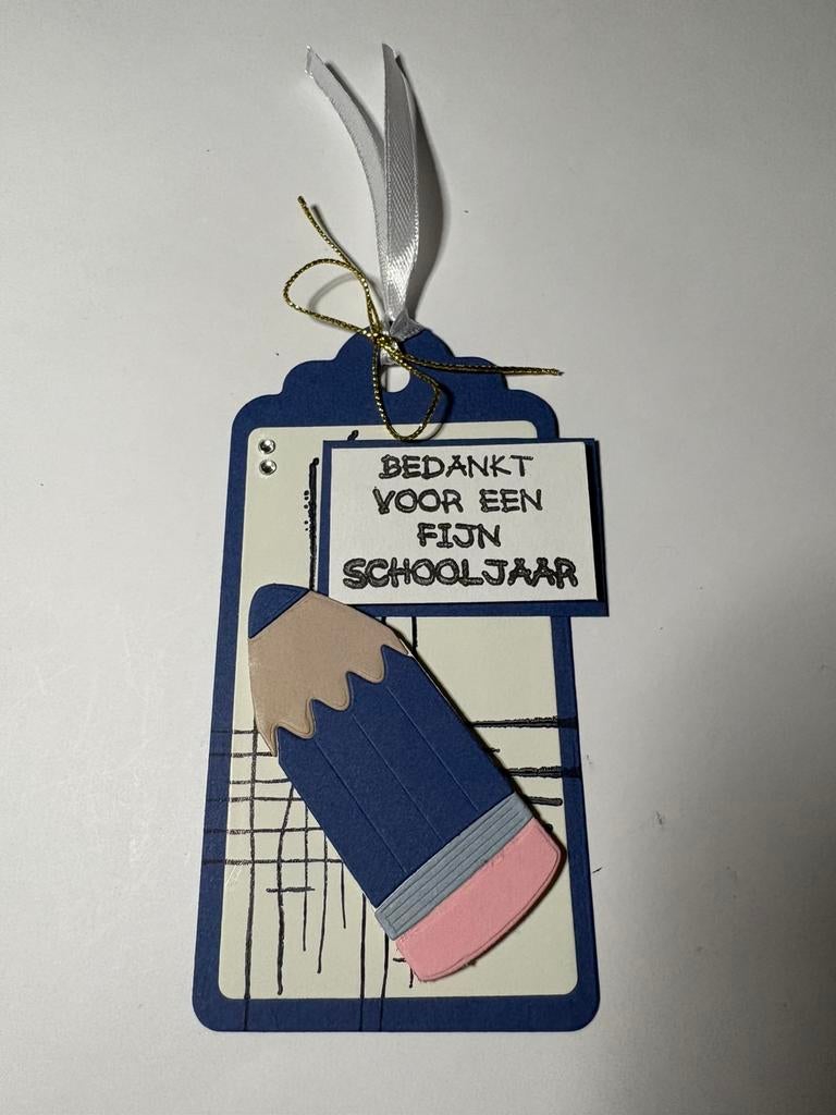 Carlijn design label bedankt voor een fijn schooljaar 1, Ophalen of Verzenden, Zo goed als nieuw, Overige thema's