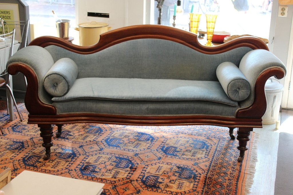 Brocante - Keurige klassieke sofa!, Ophalen, Gebruikt, Driepersoons, Stof