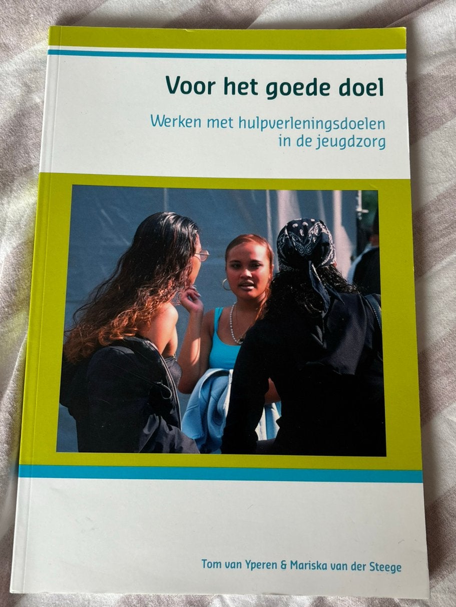 Boek Voor het goede doel, Ophalen of Verzenden, Beta, Zo goed als nieuw, WO
