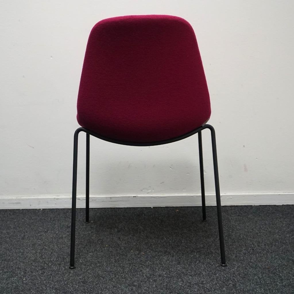 Crassevig Pola Light R/4L Design Stoelen | Fuchsia | Stof, Hout, Gebruikt, Overige kleuren, -