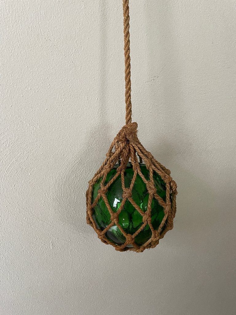 Vintage glazen bol, Ophalen of Verzenden