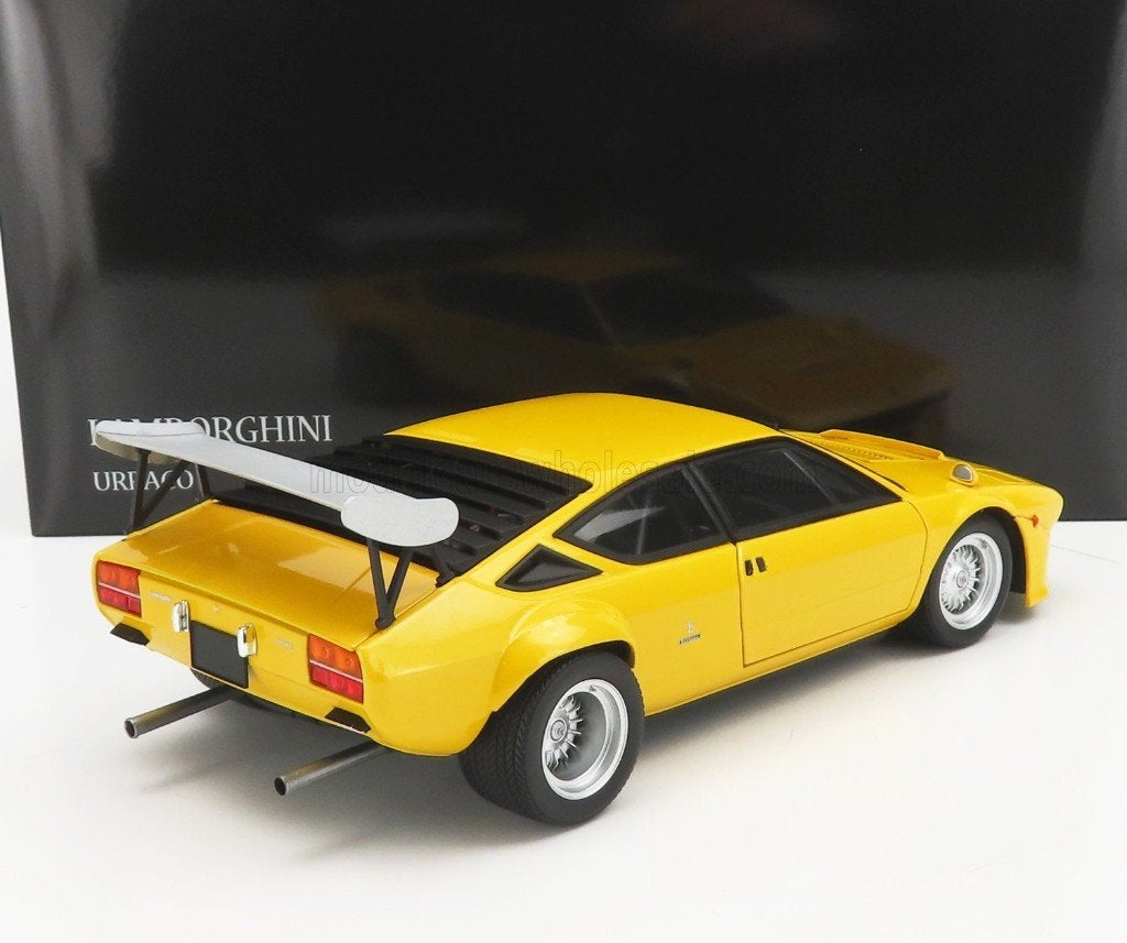 1:18 Lamborghini Urraco Rally geel Kyosho No.0445GY, Kyosho, Auto, Nieuw, Ophalen of Verzenden
