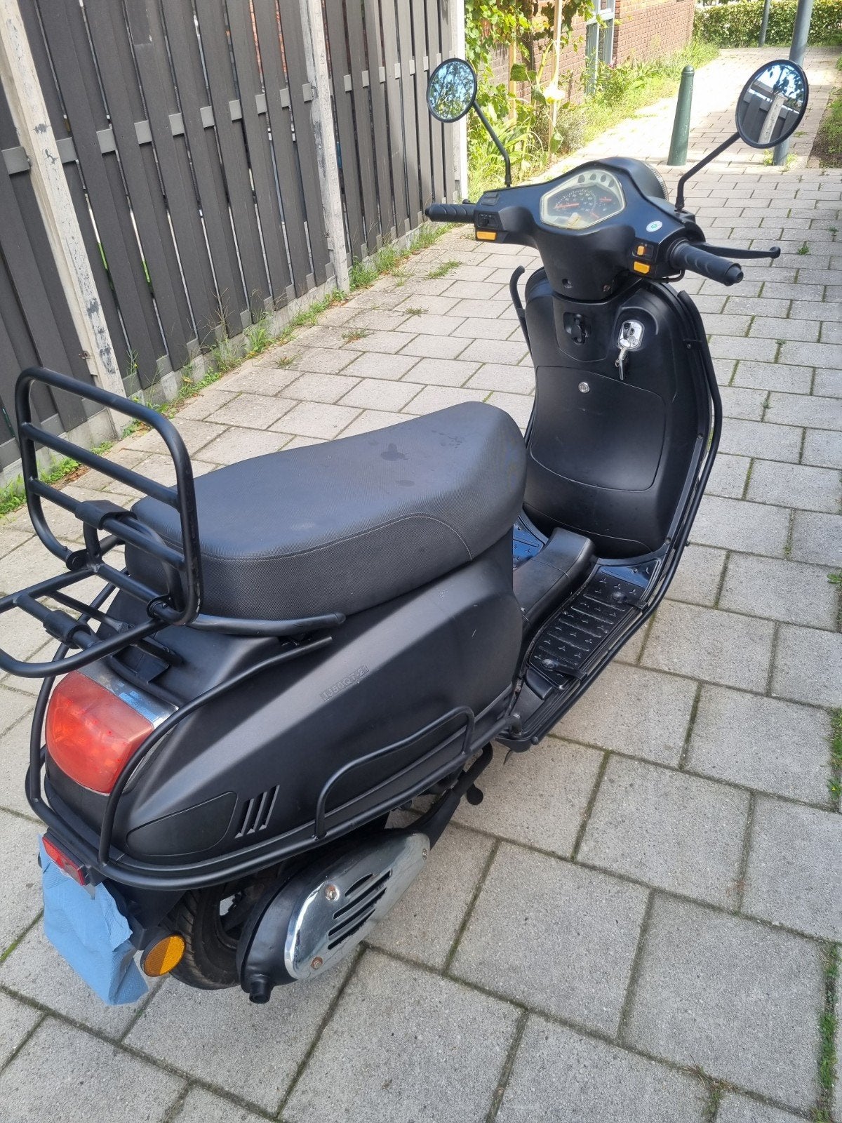 SNORSCOOTER BLAUW KENTEKEN, Overige merken, Ophalen of Verzenden, Zo goed als nieuw, Benzine