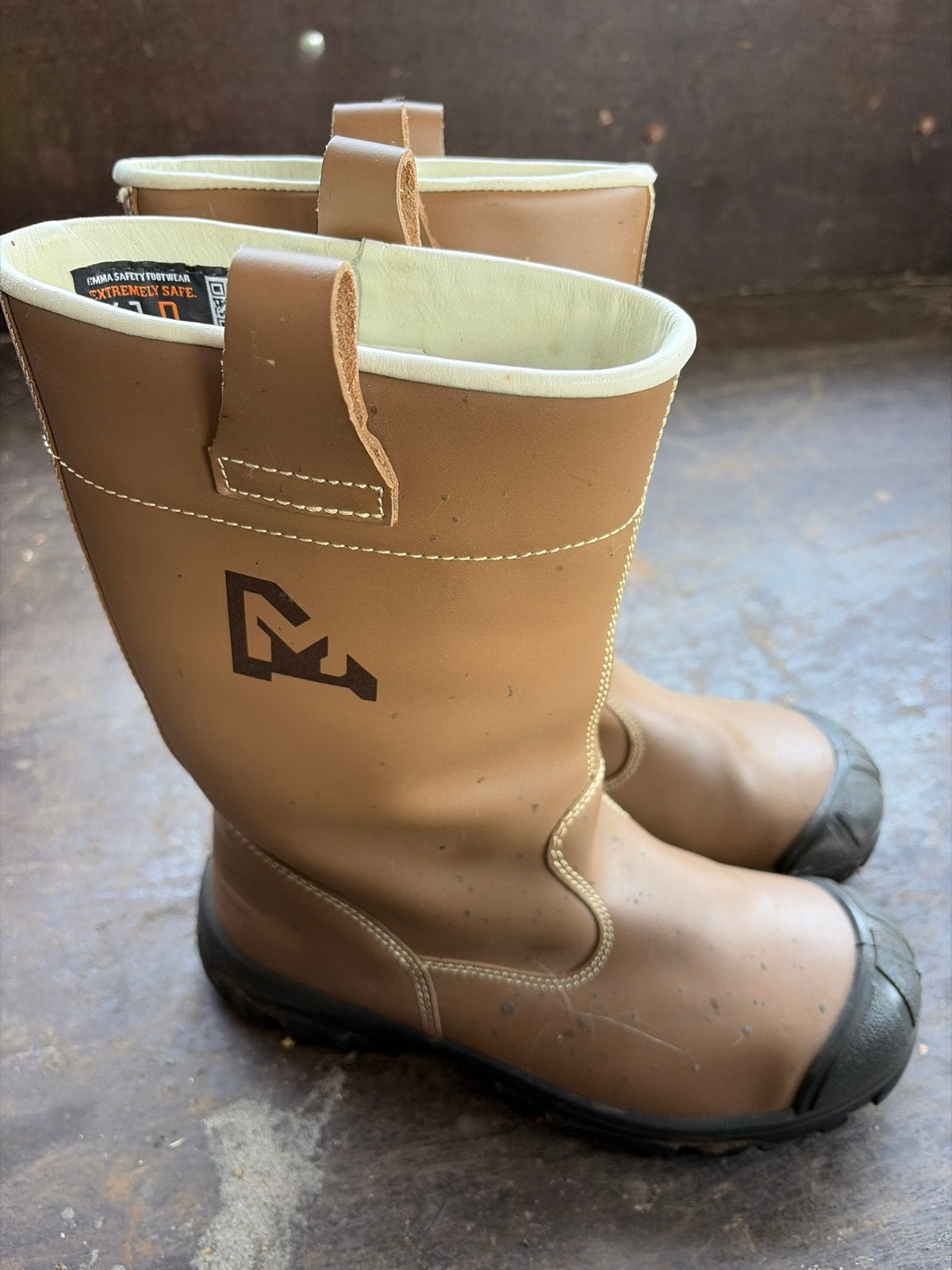 Emma Safety Footwear werklaarzen - Maat 41, Ophalen of Verzenden, Gebruikt