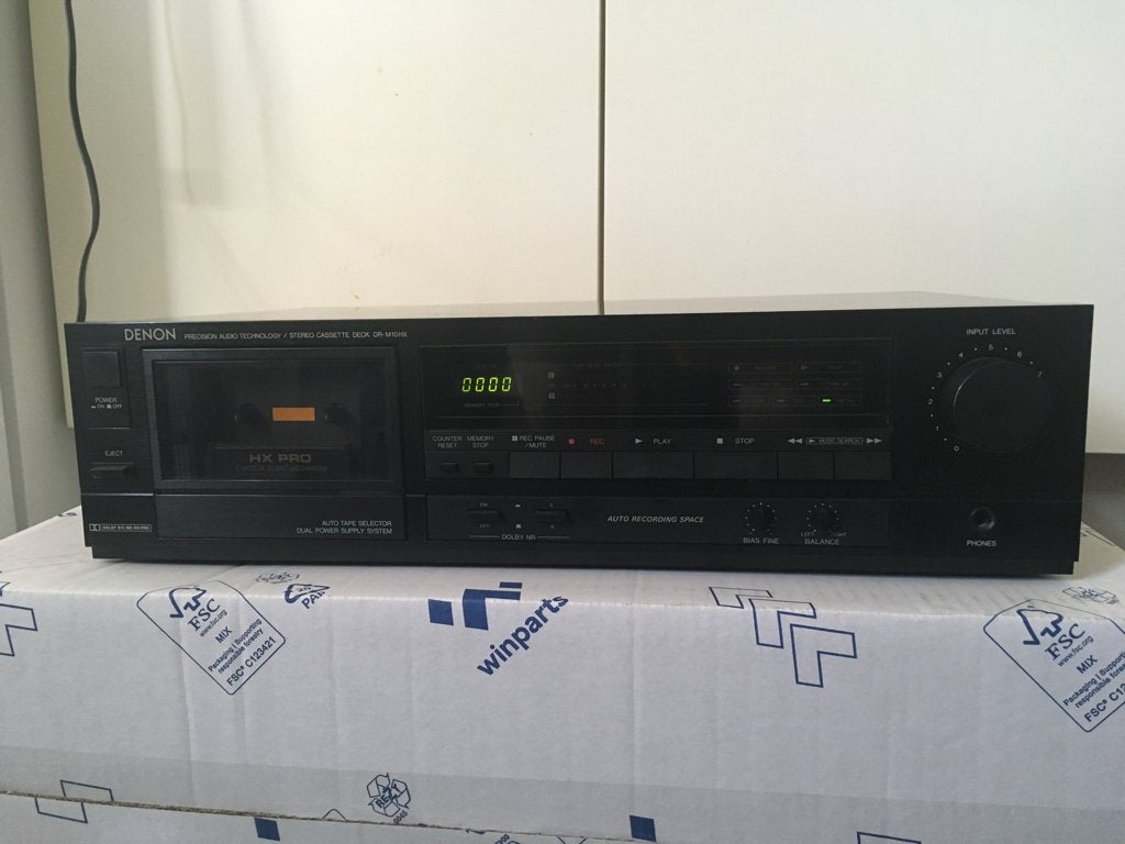 Denon DR-10HX cassettedeck, Audio, Tv en Foto, Cassettedecks, Ophalen of Verzenden, Enkel, Denon, Tiptoetsen