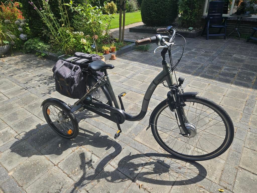 BIMAS ECOMFORT 7.1 E-bike omgebouwd naar 3-wieler – 46cm – s, 47 tot 51 cm, Ophalen, Gebruikt, Overige merken