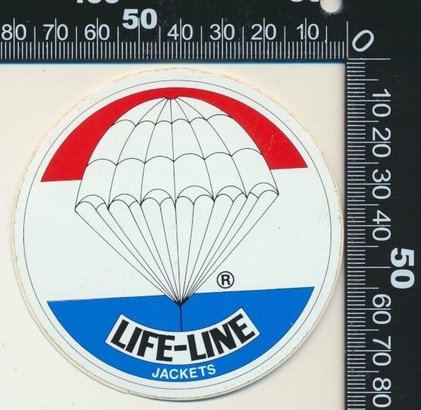 Sticker: Life Line Jackets, Verzenden, Zo goed als nieuw, Bedrijf of Vereniging