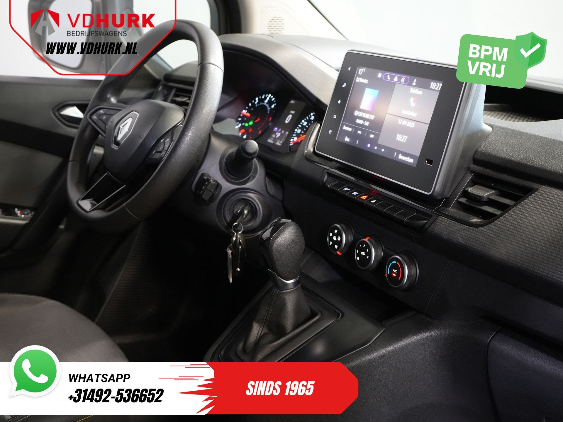 Renault Kangoo 1.5 dCi 95 pk Aut. (DEMO) NL Auto/ Carplay/ C, Auto's, Bestelauto's, Stof, Gebruikt, Euro 6, 4 cilinders