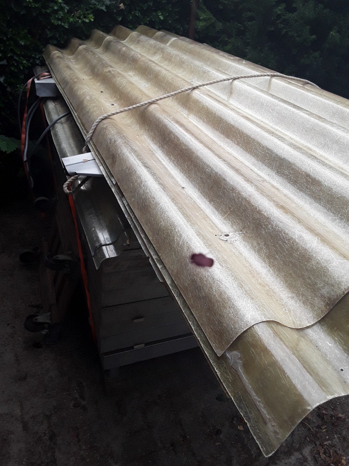 Polyester golf platen 110 breed Grote golf, Tuin en Terras, Palen, Balken en Planken, Ophalen of Verzenden, Minder dan 180 cm