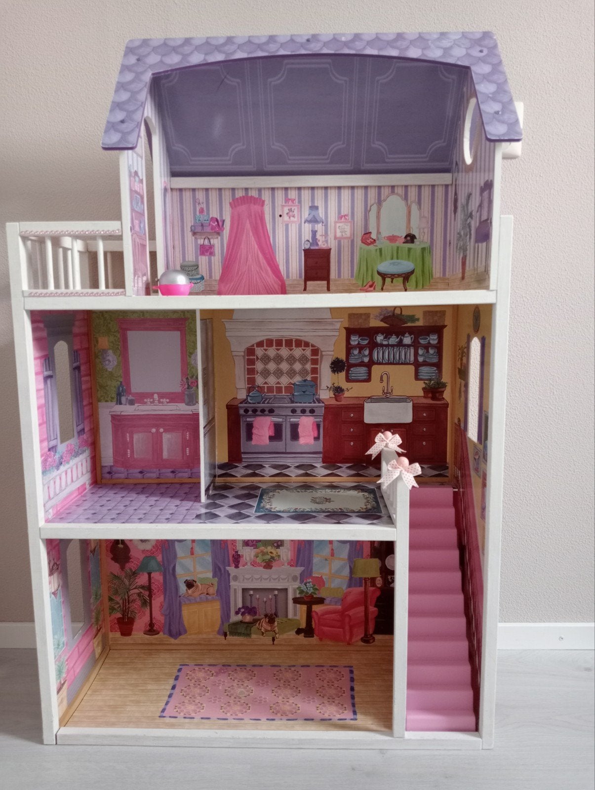 groot poppen/ Barbie huis, Kinderen en Baby's, Speelgoed | Poppenhuizen, Poppenhuis, Ophalen