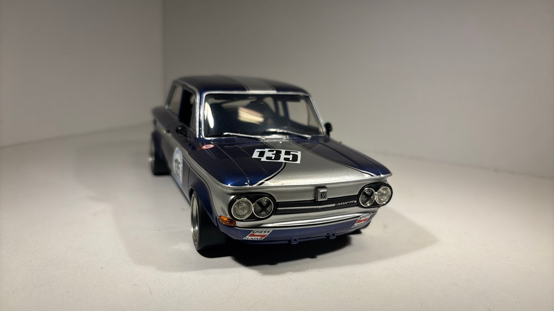 Nsu TT rally #181 revell 1.18, Revell, Ophalen of Verzenden, A, A