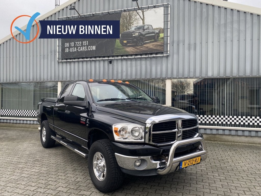 Dodge Ram 2500 Cummins 4X4 6.7 Kan op C Netjes (bj 2008), Auto's, Automaat, 2740 kg, 8 cilinders, Zwart