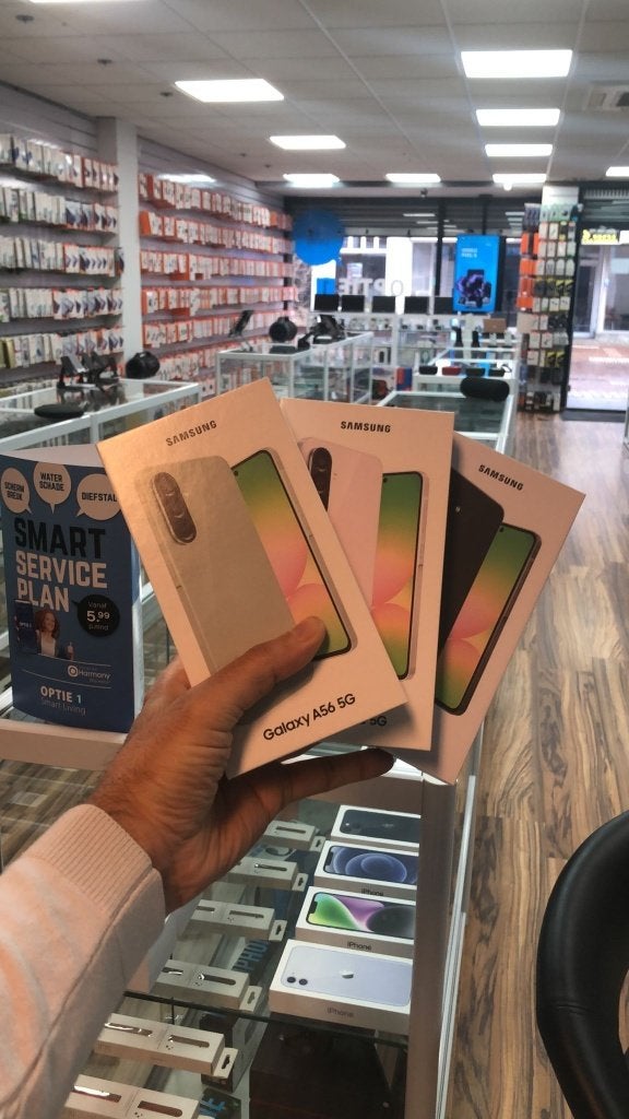 Samsung Galaxy A56   diverse kleuren, Ophalen of Verzenden, Nieuw, Overige typen, Samsung