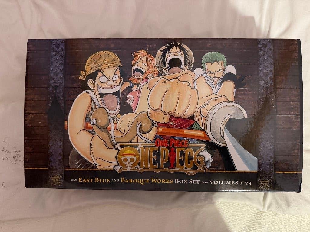 One Piece Manga Box Set 1, Boeken, Complete serie of reeks, Ophalen of Verzenden, Zo goed als nieuw, Japan (Manga)