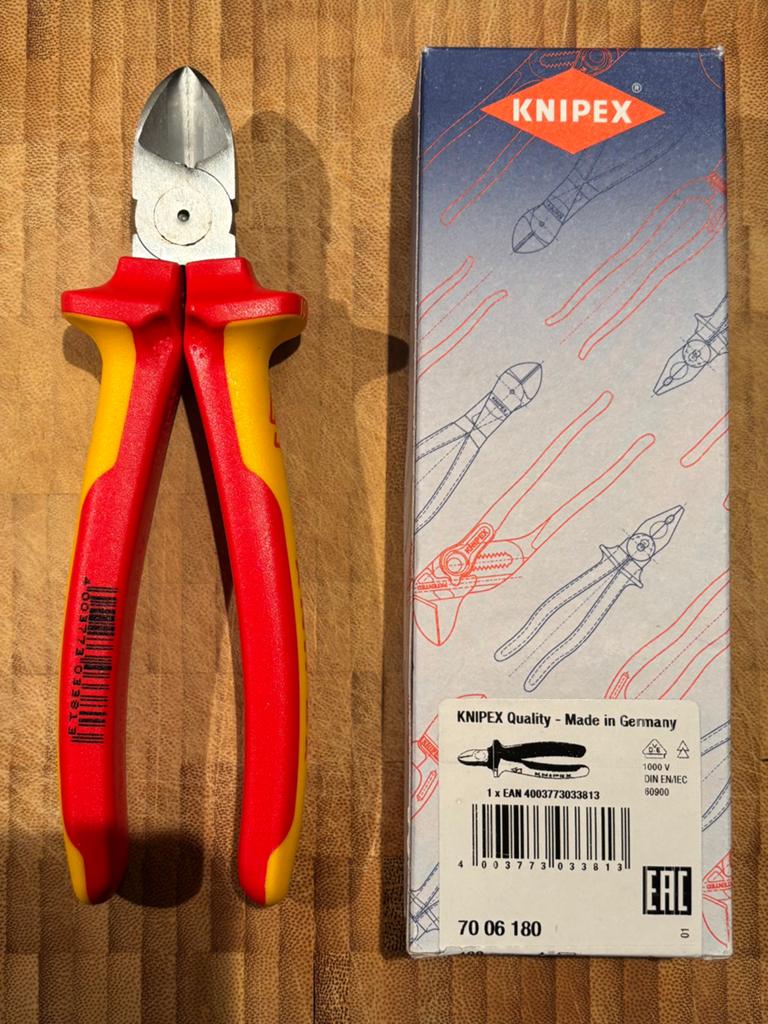 Knipex zijkniptang, Doe-het-zelf en Verbouw, Gereedschap | Handgereedschap, Ophalen of Verzenden, Nieuw