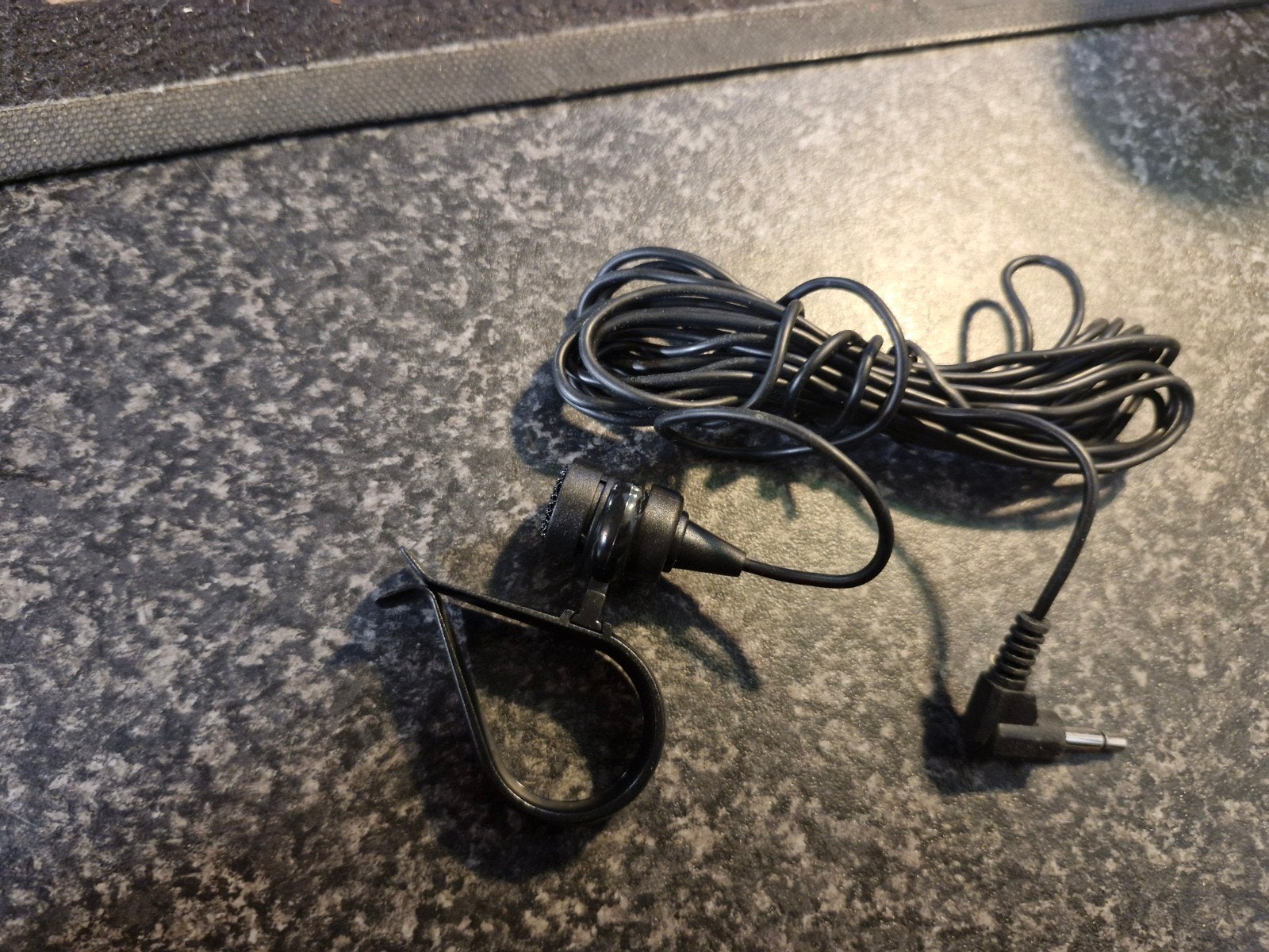Clip-on microfoon met 3.5mm jack, Ophalen of Verzenden, Gebruikt, Overige typen