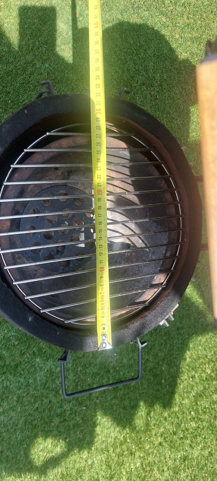 Compacte Kamado BBQ - Perfect voor Balkon/Terras, Tuin en Terras, Gasbarbecues, Ophalen, Gebruikt, Onbekend