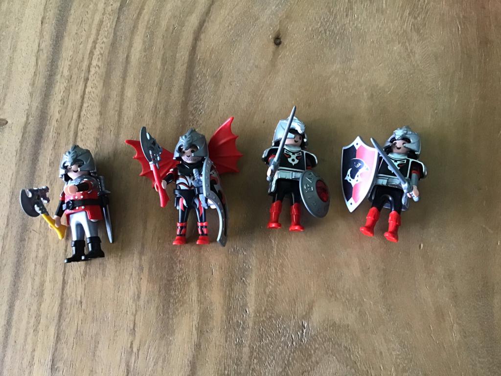 Playmobil drakenridders met accessoires, Verzenden, Gebruikt, Los playmobil