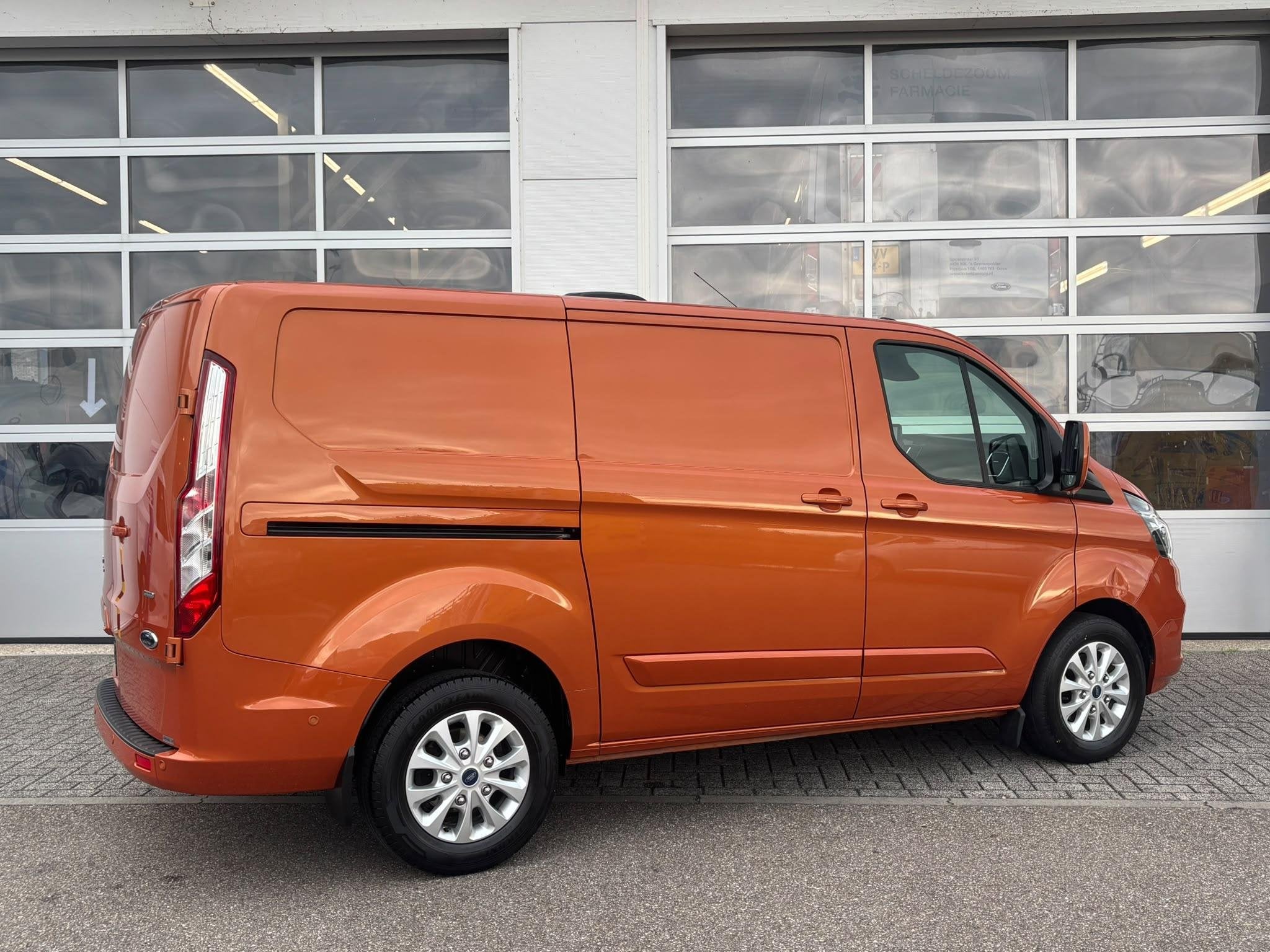 Ford Transit custom, Auto's, Lichtmetalen velgen, Stof, Gebruikt, Euro 6