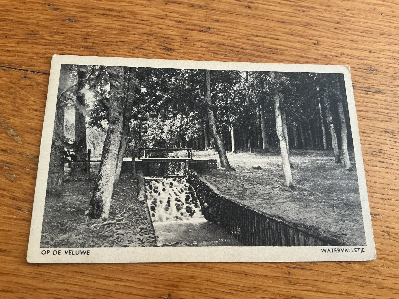 V105 Veluwe waterval, Ophalen of Verzenden, 1940 tot 1960, Gelderland