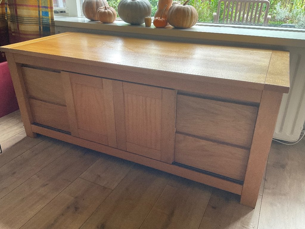 TEAB: TV dressoir, Ophalen, 100 tot 150 cm, Zo goed als nieuw, Minder dan 100 cm