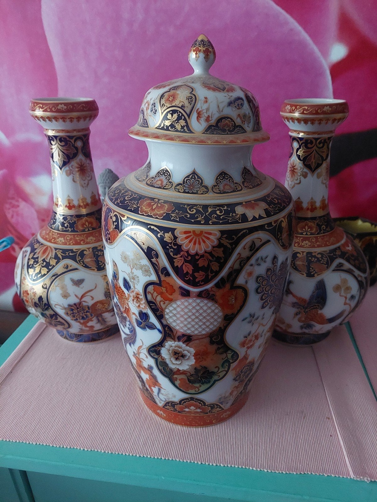 Prachtige Kaiser Yokohama vazen - Echt Kobalt, Ophalen