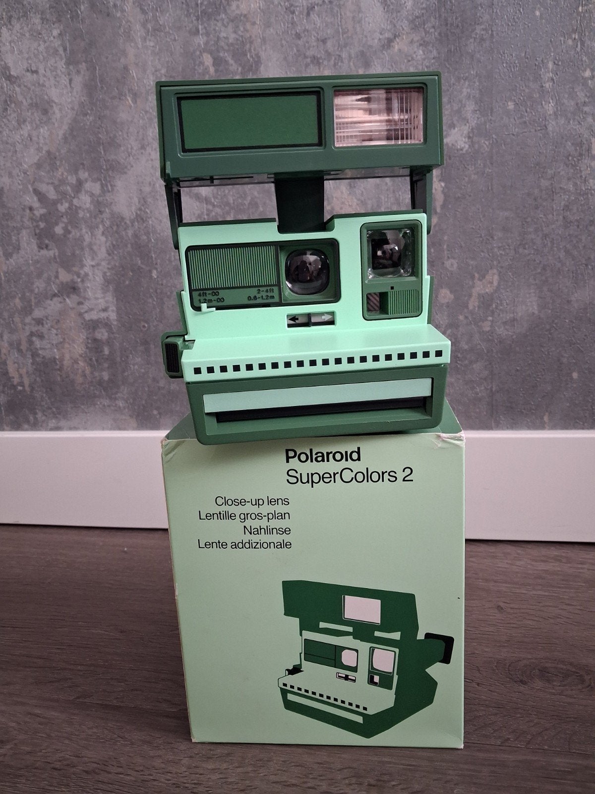 Polaroid Party Green camera, Ophalen of Verzenden, Zo goed als nieuw, Polaroid, Polaroid